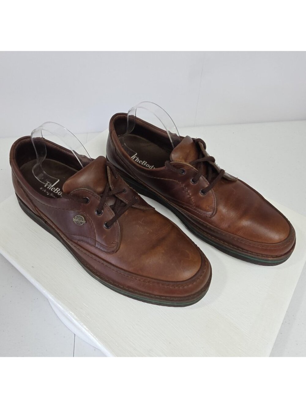 Hush Puppies Shoes Mens Size 12 Brown The Body Shoe Leather Comfort Walking